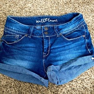 Wallflower Denim Shorties